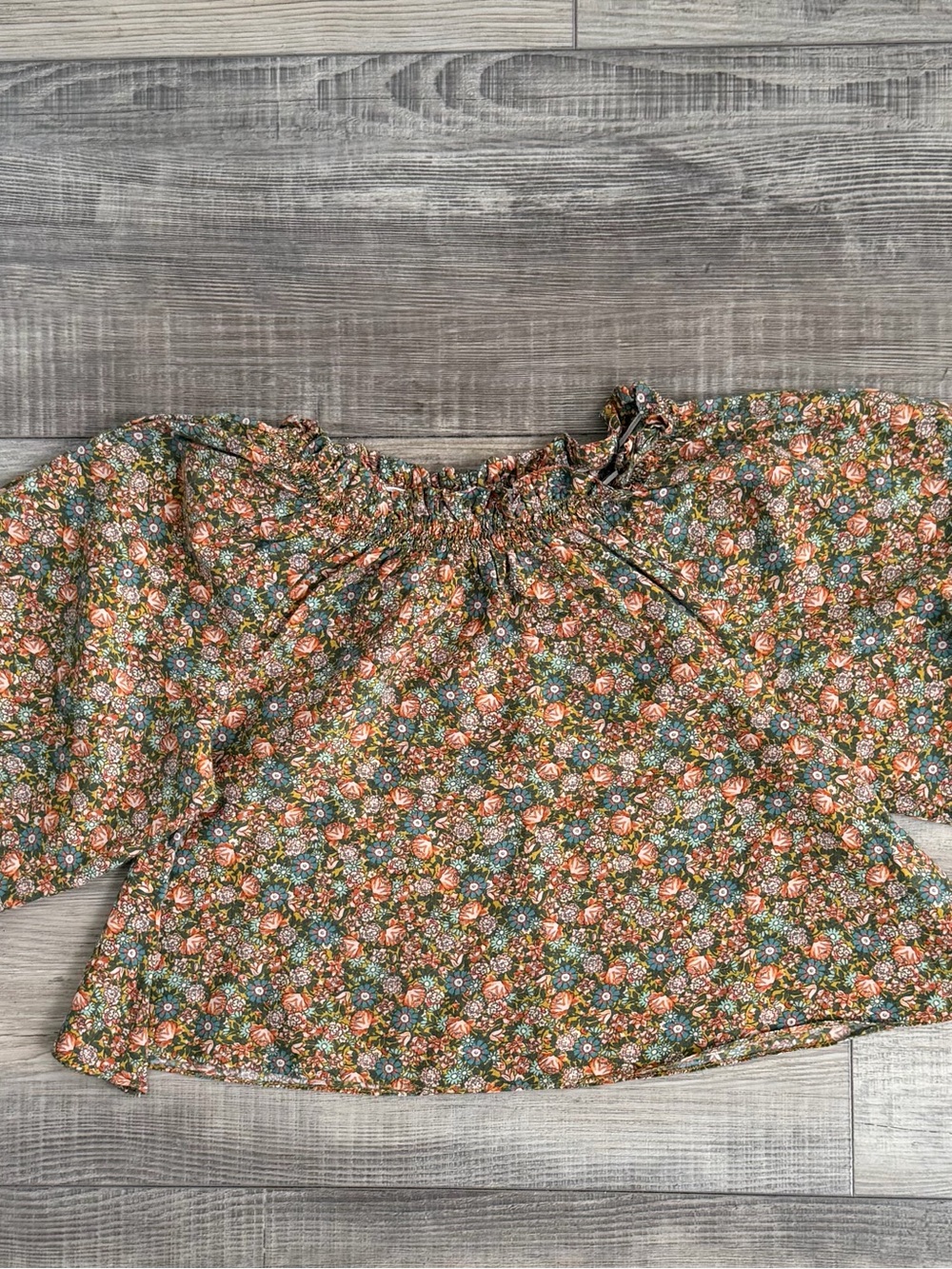 DOEN Girls Floral Blouse size 4